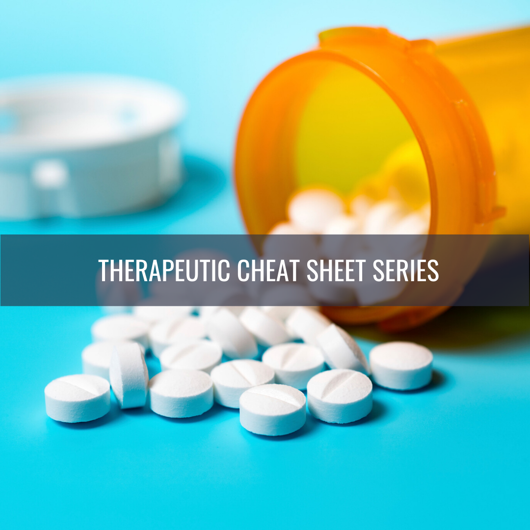 Spironolactone Therapeutic Cheat Sheet