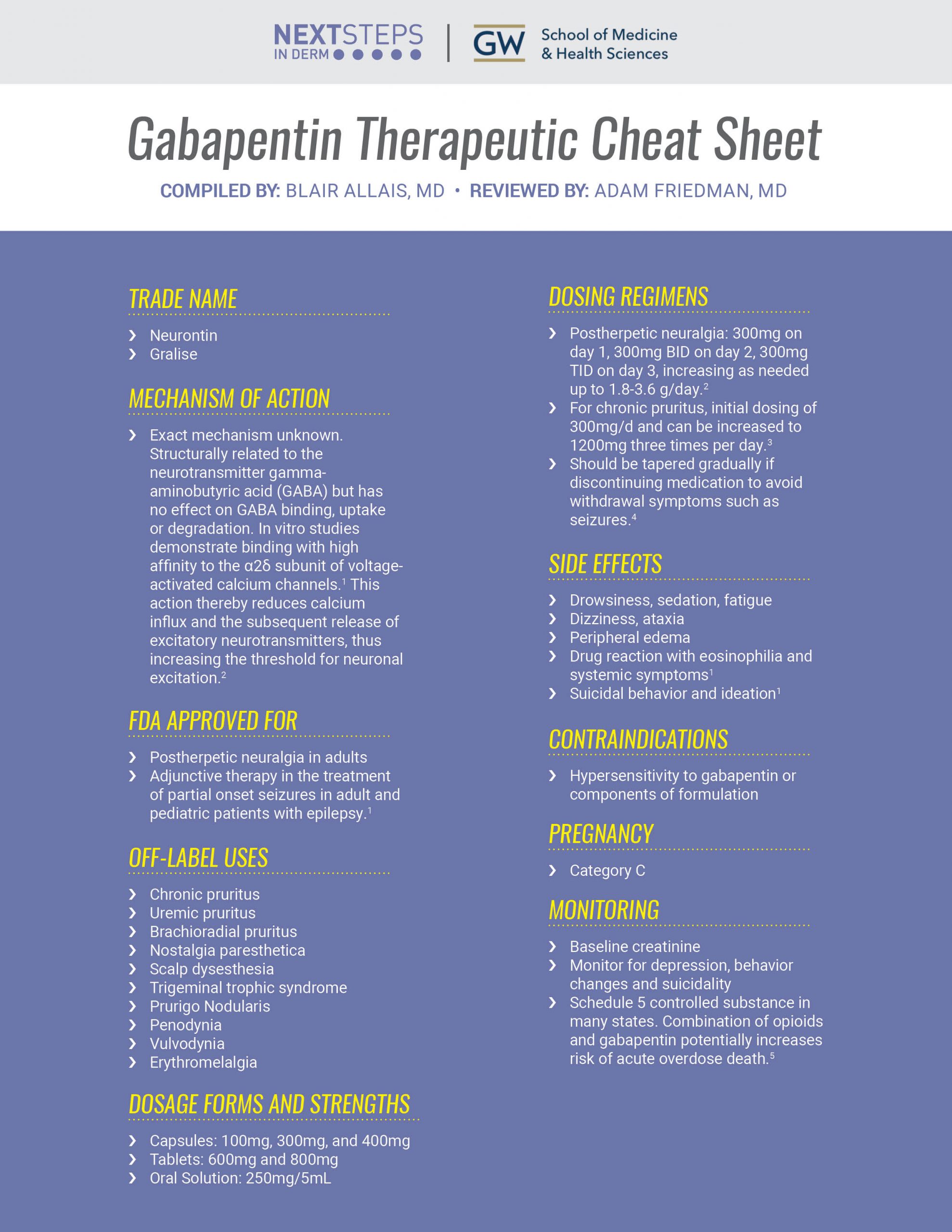 gabapentin safety data sheet